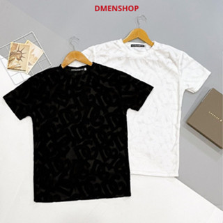 Áo thun nam cổ tròn dập nổi D.G mẫu mới 02