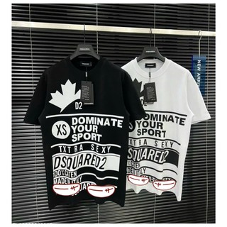 Áo Phông Nam DSQ2 Phối Chữ Siêu Hót. Áo Thun Nam Nữ DSQUARED2 In Chữ DOMINATE Trẻ Trung Năng Động Dành Cho Các Boy P