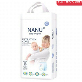 BỊCH 50 MIẾNG BỈM QUẦN NANU MỀM MẠI, CHỐNG HĂM CHO BÉ M/L/XL/XXL