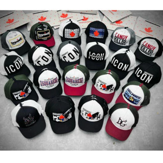 Full Topping🍃 Mũ dsquared2 ICON vải kaki thêu 3D cao cấp - Nón lưỡi trai DSQ ICON form mềm thời trang hottrend