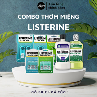 allbyvy | HỎA TỐC | Combo thơm miệng Listerine