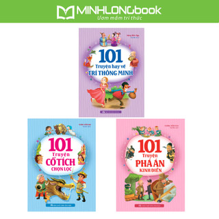 Sách: 101 truyện hay về trí thông minh + 101 truyện phá án kinh điển + 101 truyện cổ tích chọn lọc
