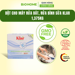 Bột cho máy rửa chén bát Klar và Etamine