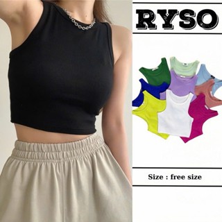 Áo Croptop Ba Lỗ Nữ Ngược Trơn Thun Ôm Body Chất Tốt, Áo CRT Kiểu nữ ôm thun gân dày dặn loại 1