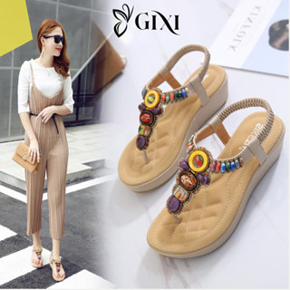 Sandal nữ xỏ ngón đế xuồng 5cm. Dép nữ xỏ ngón đế xuồng.