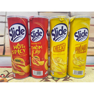 Bánh snack Slide Khoai Tây hương vị THƠM CAY & PHÔ MAI - 90g