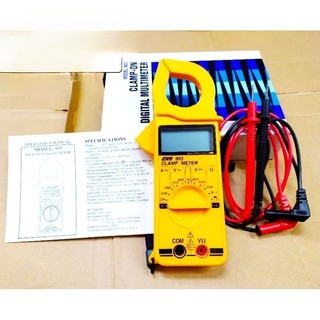 Ampe kìm hiển thị số CHY-903 đo dòng AC, đo điện áp, điện trở, thông mạch (600A, 600V)