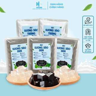  Bột sương sáo gói 100g siêu ngon hấp dẫn - Sương sáo đen sương sáo trắng nguyên liệu Hucha 