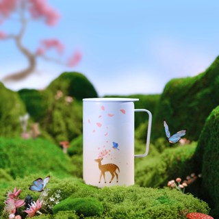 Bình Starbucks TMBL 20OZ SS MILKY ISLAND CHERRY BLOSSOM (591 mL)