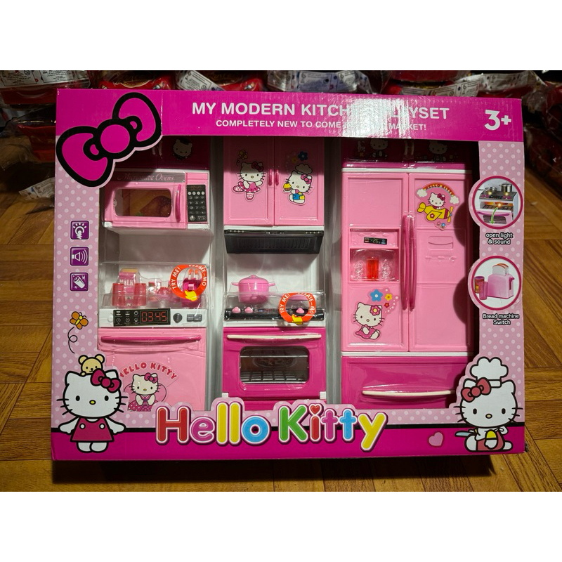 Bộ đồ chơi nấu ăn nhà bếp hello kitty