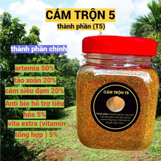 Cám Trùng Huyết _ Artemia Sấy Khô _ Cám Trộn T5 : Thức Ăn Giầu Dinh Dưỡng , Tốp 1 cho cá Cảnh