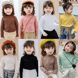 Áo Giữ Nhiệt Cho Bé Gái Cổ Cao Hàn Quốc 13900