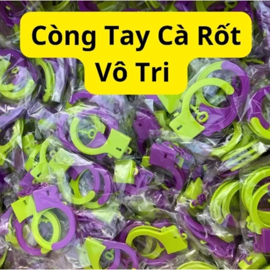[Sale] Đồ Chơi Còng Tay số 8 Cà Rốt Vô Tri Trọng Lực Giảm Stress Dao Súng Cà Rốt Vô Tri M1911 in 3D 