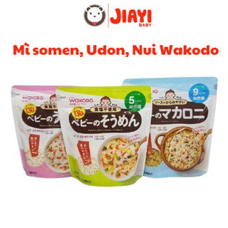 Mỳ Somen,Udon,Nui Wakodo tách muối cho bé ăn dặm từ 5M 7M 9M