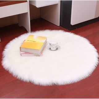 Thảm Lông Hình Tròn Trang Trí Nhiều Màu Sợi Dài Cao Cấp Và Sợi Ngắn - Nhiều Kích Thước - Shy Home Living