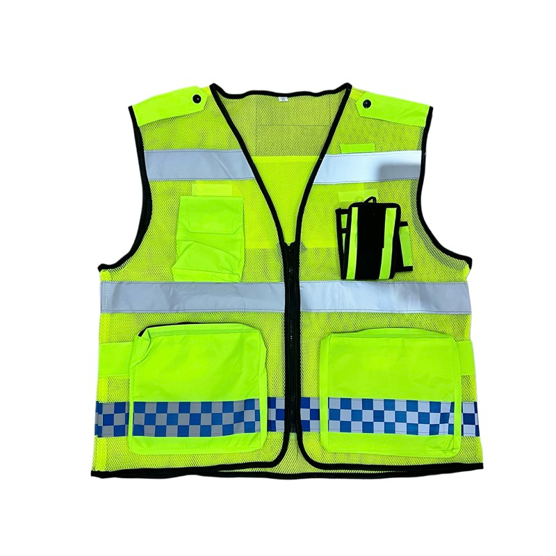 Áo phản quang dành cho lực lượng an ninh, cảnh sát