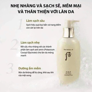 Combo 10 viên sữa rửa mặt Whoo Hwahuyn
