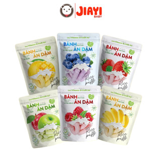 Bánh ăn dặm Mămmy vị rau củ, sữa chua, cá tuyết, rong biển, hoa quả, phô mai túi zip 25 gram dành cho bé từ 6 tháng tuổi