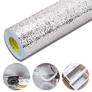 Cuộn Giấy Bạc Dán Bếp, Dán Kệ Tủ Chống Thấm Chịu Nhiệt