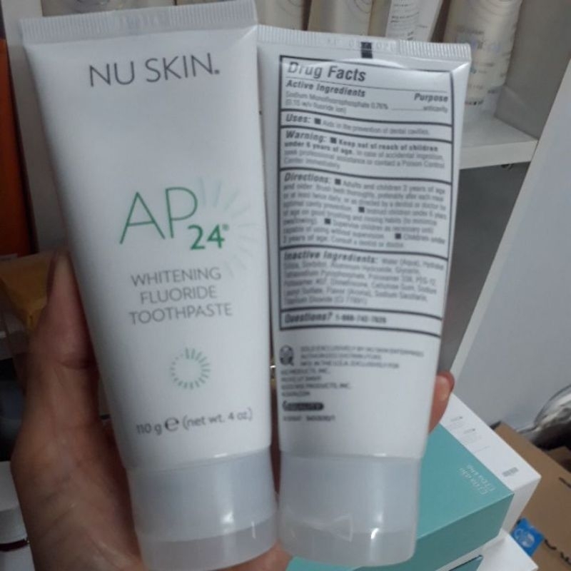 kem đánh răng ap24 tiếng anh