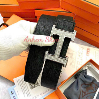 [ Full box ] Tổng hợp mẫu thắt lưng nam chữ H đẹp/ Dây nịt nam hàng chuẩn full box