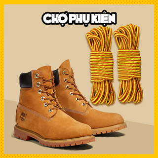 Dây giày tròn hai màu polyester buộc giày Boots, Dr. Martens, Timberland... (1 cặp)