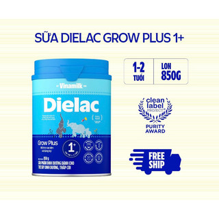 Sữa bột Dielac Grow Plus 1+ 850g (mẫu mới)