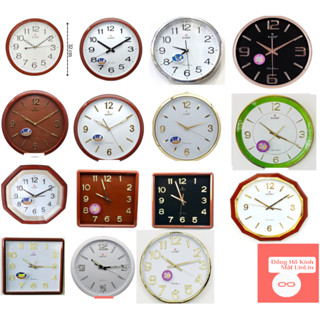 [Hàng Mới Về] Các mẫu Đồng hồ treo tường kashi chính hãng -  kim trôi - yên tĩnh bảo hành 2 năm