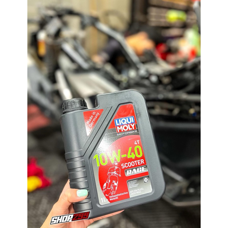 Nhớt xe tay ga cao cấp Liqui Moly SCOOTER RACE 10W40 1L
