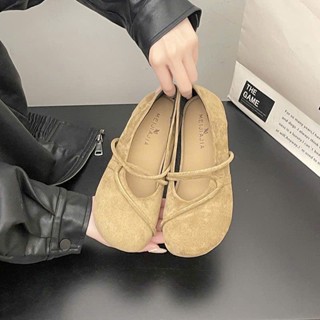 Giày búp bê nữ đế bệt mũi tròn phong cách nhẹ nhàng mẫu mới HÀNG SẴN