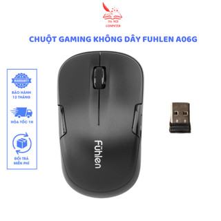  Chuột Không Dây Fuhlen A06G Nội Địa Trung DPI 1000 USB 2.4GHz Giá Rẻ Bảo Hành 12 Tháng Tặng Kèm Pin 