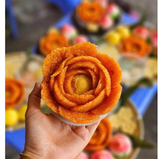  Khuôn xôi hoa hồng trà đại 13cm hot 2025 