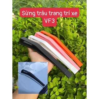 VF3 Sừng trâu phụ kiện trang trí VF3 - Móc/Râu trang trí gắn capo xe vinfast VF3 - Phụ kiện trang trí VF3 (1 cặp)