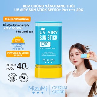 Kem chống nắng dạng thỏi MizuMi UV Airy Sun Stick SPF50+ PA++++ 20g