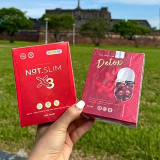 NAT.SLIM X3 - Giảm Cân Nat.Slim X3 Chính Hãng ViCiCorp, Nat Slim X3 Giảm Cân dành cho cơ địa khó giảm tặng kèm Detox