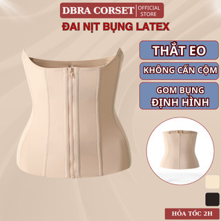  Đai Nịt Bụng Latex DBRA CORSET Gen Nịt Bụng Siết Eo Định Hình LT.04 