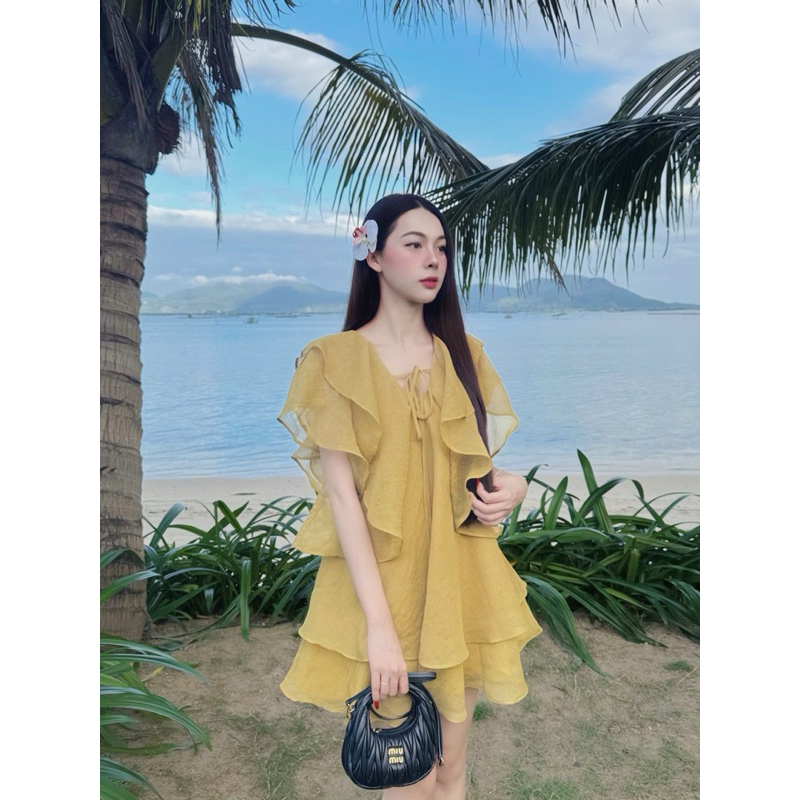 LAVIA DRESS / 3 MÀU ĐỎ - VÀNG - KEM | BigBuy360 - bigbuy360.vn