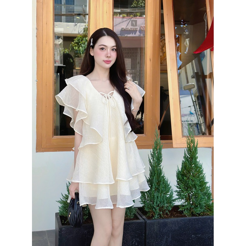 LAVIA DRESS / 3 MÀU ĐỎ - VÀNG - KEM | BigBuy360 - bigbuy360.vn