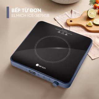 Bếp Từ Đơn Elmich ICE-3879 | Công Suất 2100W, Điều Khiển Núm Vặn, Bếp Điện Từ Elmich Chính Hãng 