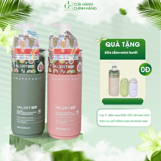 Dầu Gội Xả Bưởi Valert Grapefruit 850ML Phục Hồi, Chống Rụng Kích Giúp Mọc Tóc 2025