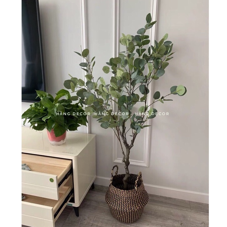 Cây bạch đàn 130cm - cây giả decor