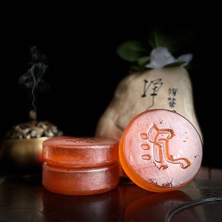  Xà bông tắm rửa mặt tinh dầu trầm hương 80g làm sạch da hương thơm tự nhiên tươi mát - giảm thâm mụn mờ sẹo 