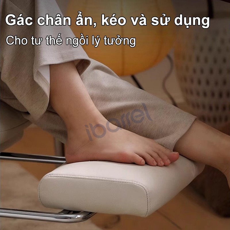 IBARREL Ghế xoay ngồi học ghế văn phòng xoay tựa lưng thoải mái ngồi lâu dài nhẹ nhàng sang trọng | BigBuy360 - bigbuy360.vn