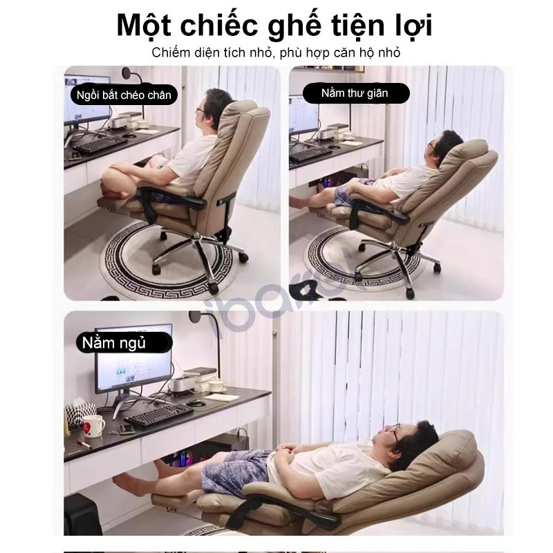 IBARREL Ghế xoay ngồi học ghế văn phòng xoay tựa lưng thoải mái ngồi lâu dài nhẹ nhàng sang trọng | BigBuy360 - bigbuy360.vn