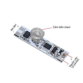 MODULE MẠCH CÔNG TẮC CẢM ỨNG CHẠM TAY 9-24V, 3A-30W