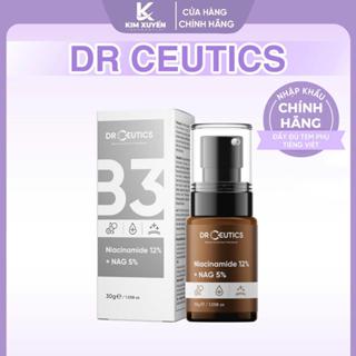 DR CEUTICS B3 Serum tinh chất B3 Niacinamide 12% + NAG 5% 30g Skincare