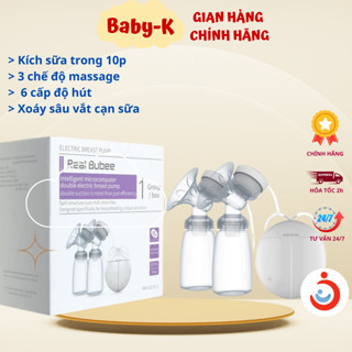Máy hút sữa rảnh tay không dây,9 mức độ có masage,vắt kích sữa không đau, không chứa BPA-Khoaibaby