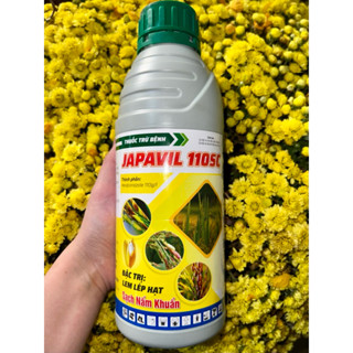 [NƯỚC XANH] THUỐC TRỪ BỆNH JAPAVIL 110SC( HEXACONAZOLE 110G/L) 1 LÍT  TRỪ LEM LÉP HẠT, ĐẠO ÔN, THÁN THƯ SẠCH NẤM