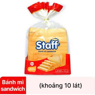  Combo 6 Bánh mì sandwich staff 275gr 