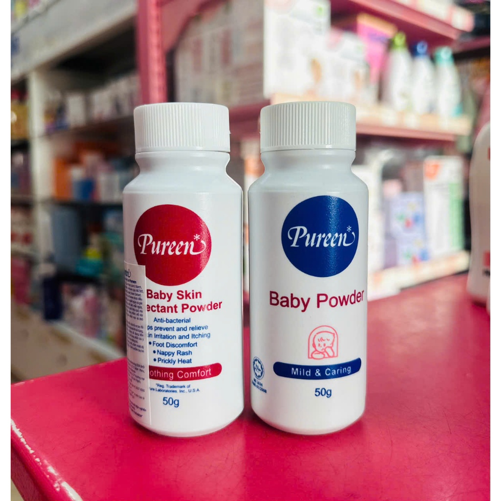 PHẤN THƠM VÀ PHẤN RÔM DÀNH CHO EM BÉ PUREEN* 50G